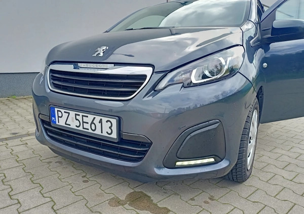 Peugeot 108 cena 25900 przebieg: 54000, rok produkcji 2015 z Dobrzyca małe 232